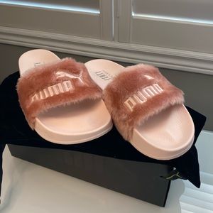 Fenty x Puma Faux Fur Slides